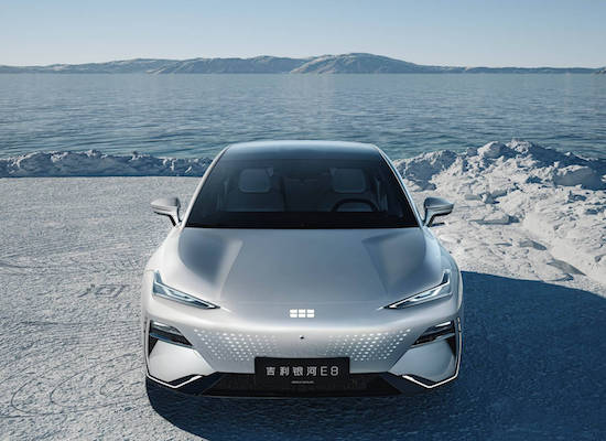 One of the most competitive flagship products of the B-class pure electric car, Geely Galaxy E8 officially opened the pre-sale _fororder_image002