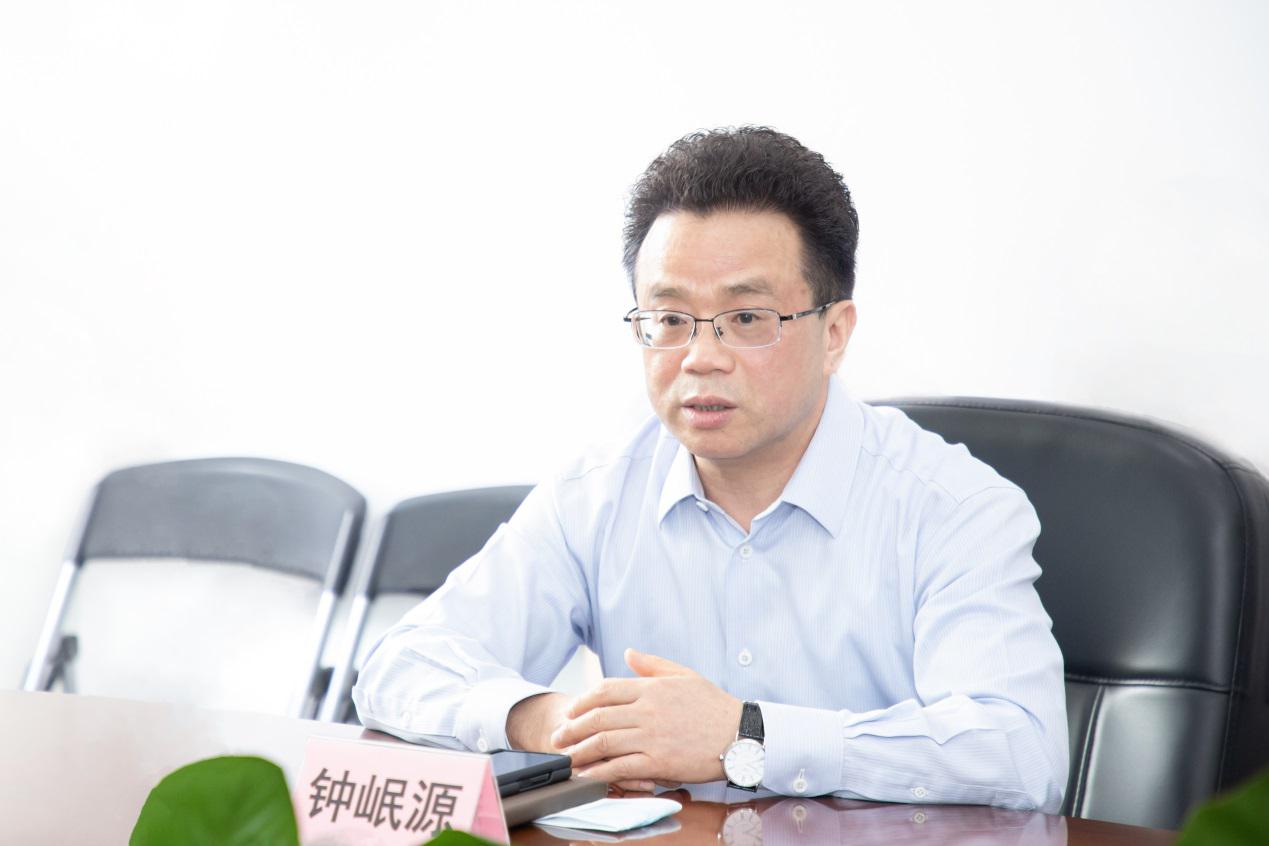 Zhong Minyuan, editor-in-chief of Fujian Channel of CCTV, spoke.