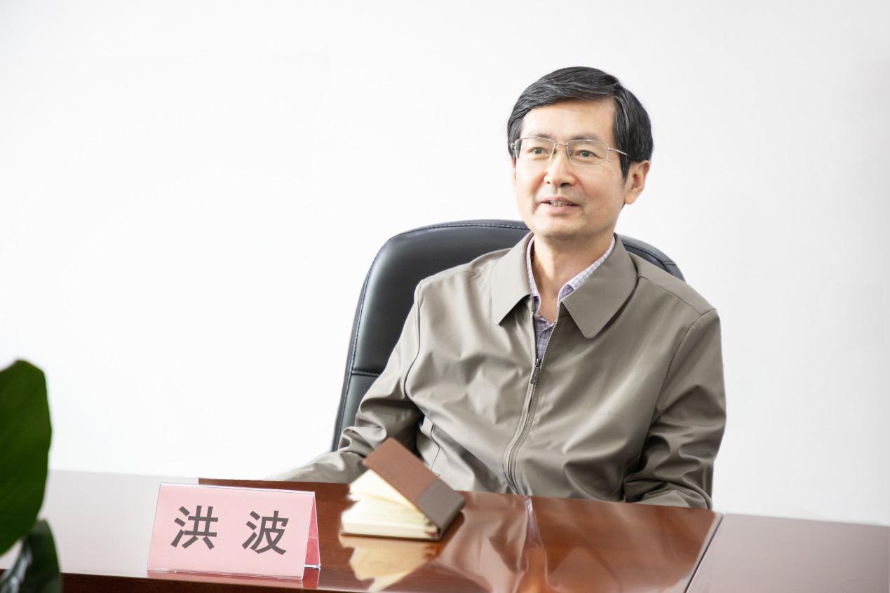 Hong Bo, Deputy Secretary of the Party Committee and Deputy Convenor of Fujian Central Radio and Television General Station, made a speech.
