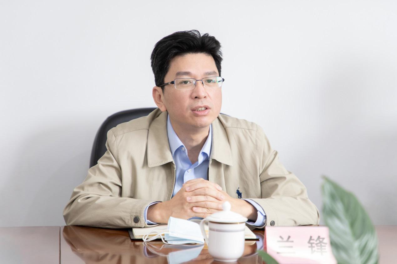 Lan Feng, Director of Information Department of Propaganda Department of Provincial Party Committee, spoke.
